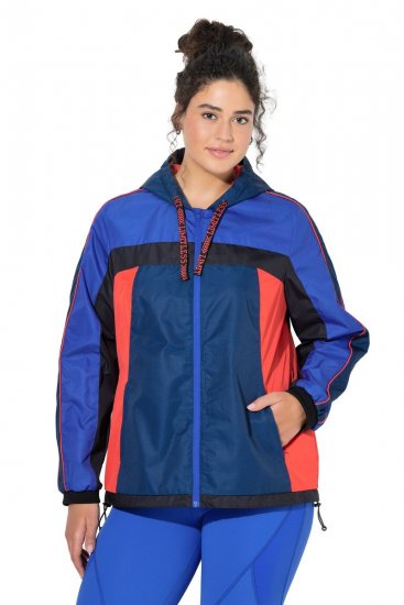 Ulla Popken 840094 Chaqueta técnica Azul marino - Chaquetas - Chaquetas para mujer en tallas grandes