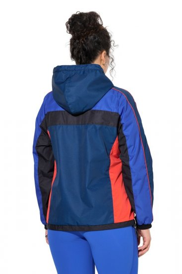 Ulla Popken 840094 Chaqueta técnica Azul marino - Chaquetas - Chaquetas para mujer en tallas grandes