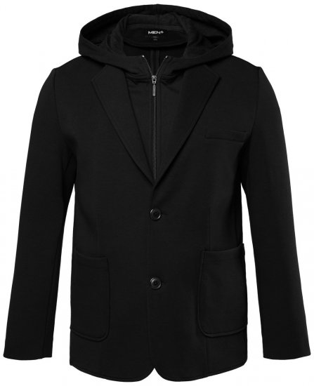 Men+ 205 Bilbao Flexlastic Blazer de punto Negro - Trajes - Trajes 2XL-8XL