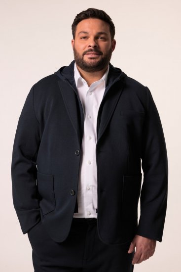 Men+ 205 Bilbao Flexlastic Blazer de punto Azul marino - Trajes - Trajes 2XL-8XL