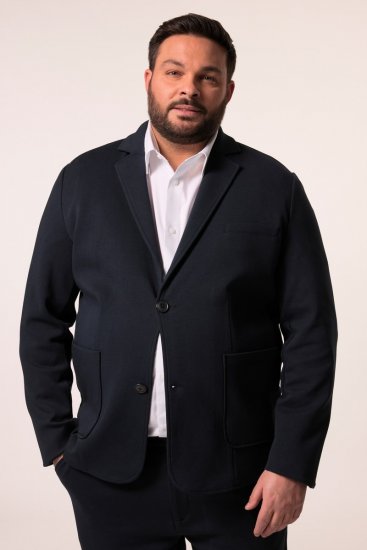 Men+ 205 Bilbao Flexlastic Blazer de punto Azul marino - Trajes - Trajes 2XL-8XL
