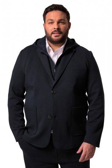 Men+ 205 Bilbao Flexlastic Blazer de punto Azul marino - Trajes - Trajes 2XL-8XL