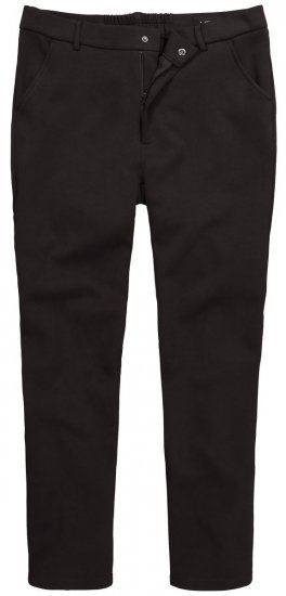 Men+ 207 Bilbao Flexlastic Pantalón chino de punto Negro - Trajes - Trajes 2XL-8XL