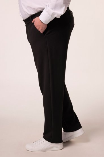 Men+ 207 Bilbao Flexlastic Pantalón chino de punto Negro - Trajes - Trajes 2XL-8XL