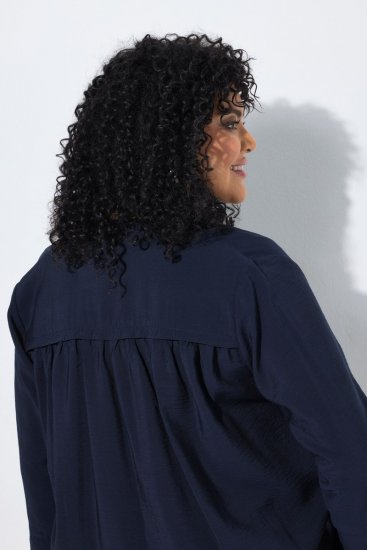 Ulla Popken 840210 Cárdigan Azul marino - Cárdigans - Cardigans de tallas grandes para mujer