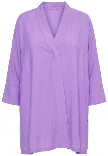 Ulla Popken 840210 Cárdigan Lila - Cárdigans - Cardigans de tallas grandes para mujer