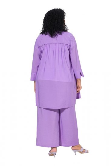 Ulla Popken 840210 Cárdigan Lila - Cárdigans - Cardigans de tallas grandes para mujer