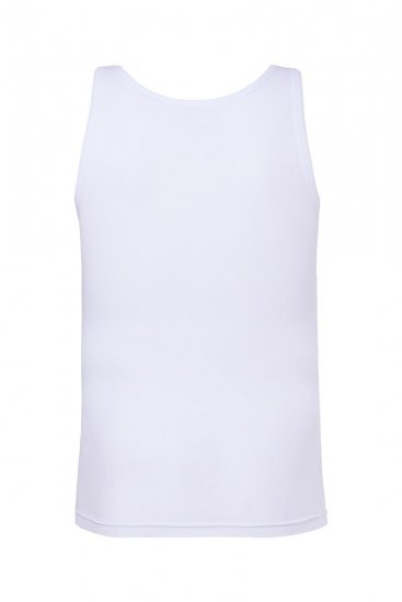 Men+ 620 Camiseta de tirantes de canalé Blanco - Camisetas - Camisetas - 2XL-14XL