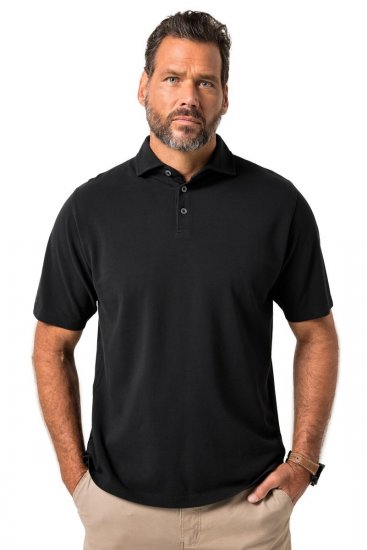 JP1880 Polo Shirt Pique Vintage Black - Polos - Polos 2XL-8XL