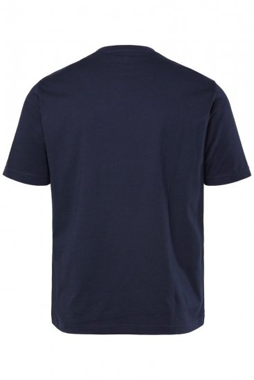 JP1880 T-Shirt Short Sleeve Chest Print Navy - Camisetas - Camisetas - 2XL-14XL