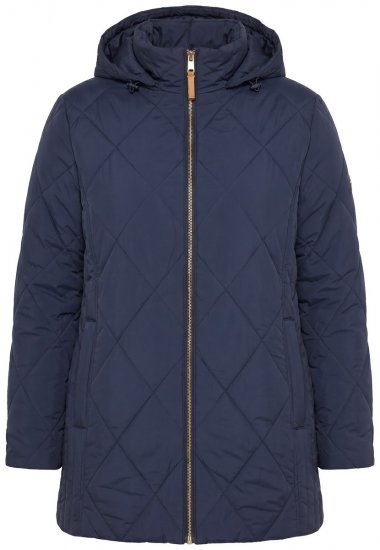 Ulla Popken 841360 Chaqueta acolchada Azul marino - Chaquetas - Chaquetas para mujer en tallas grandes