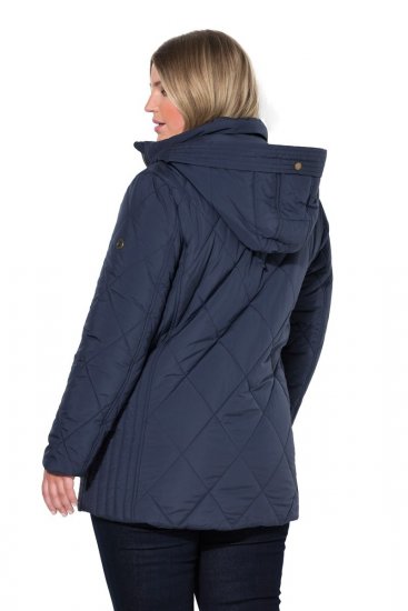 Ulla Popken 841360 Chaqueta acolchada Azul marino - Chaquetas - Chaquetas para mujer en tallas grandes