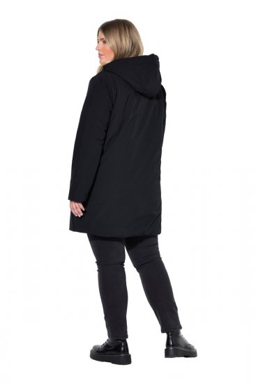 Ulla Popken 841398 Abrigo Negro - Abrigos - Abrigos de talla grande