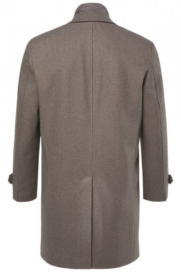 JP1880 FLEXNAMIC Mantel Quilted Insert Brown - Chaquetas - Chaquetas Tallas Grandes 2XL-8XL