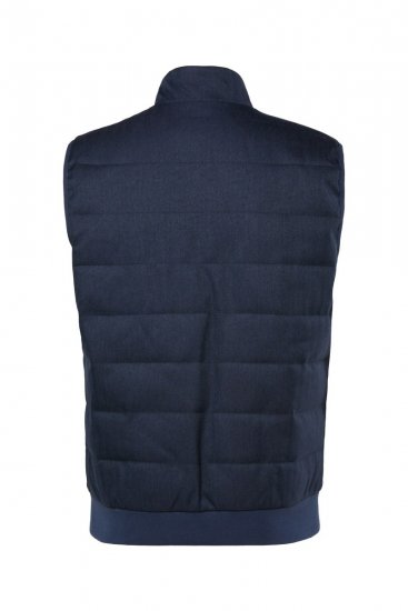 Boston Park 995 Chaleco acolchado bicolor Azul marino - Chaquetas - Chaquetas Tallas Grandes 2XL-8XL