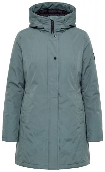 Ulla Popken 842008 Abrigo técnico Verde - Abrigos - Abrigos de talla grande