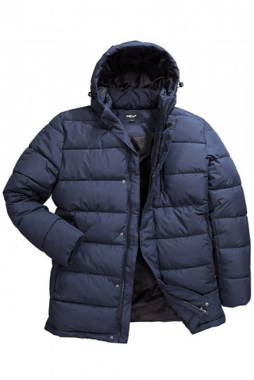 Men+ 426 Parka con capucha Azul marino - Chaquetas - Chaquetas Tallas Grandes 2XL-8XL