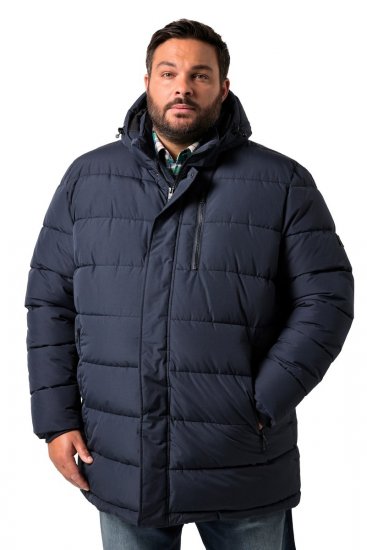 Men+ 426 Parka con capucha Azul marino - Chaquetas - Chaquetas Tallas Grandes 2XL-8XL