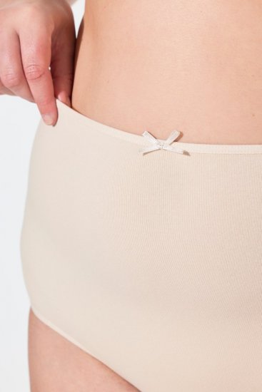 Ulla Popken 842435 Bragas de talle alto pack de 3 Beige - Bragas - 