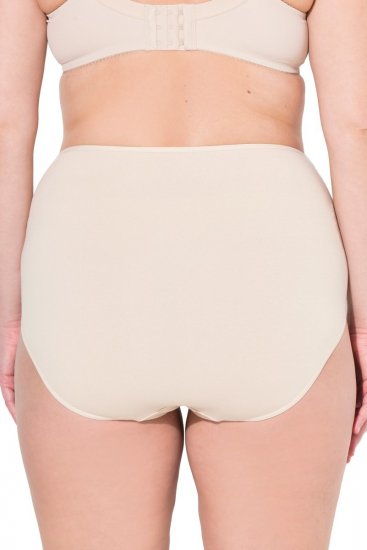Ulla Popken 842435 Bragas de talle alto pack de 3 Beige - Bragas - 