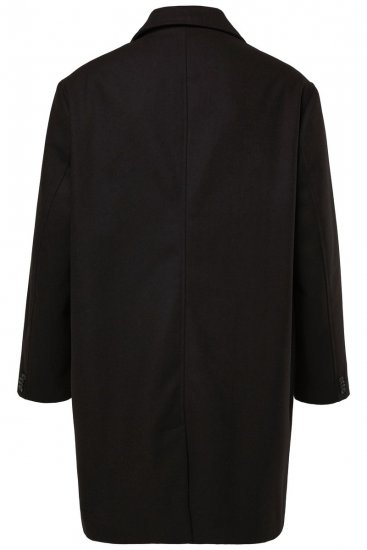 Men+ 482 Abrigo repelente al agua con aspecto de lana Negro - Chaquetas - Chaquetas Tallas Grandes 2XL-8XL