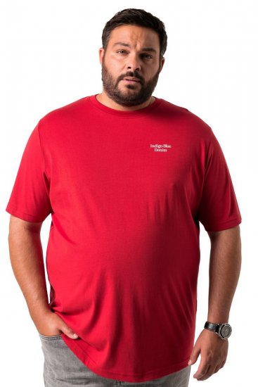 Men+ 500 Camiseta Indigo Blue Denim Rojo oscuro - Camisetas - Camisetas - 2XL-14XL