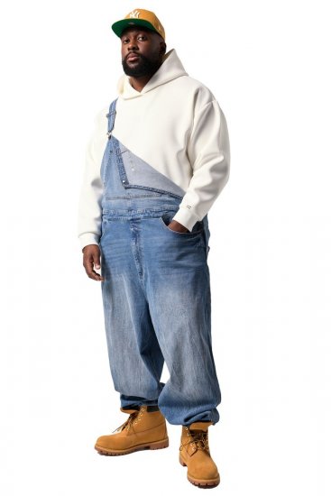 JP1880 842648 Peto vaquero de corte holgado Azul denim - Vaqueros & pantalones - Vaqueros y Pantalones - W40-W70