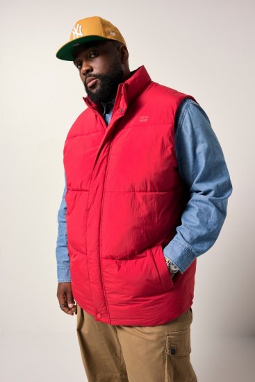 STHUGE 842684 Chaleco acolchado Rojo - Chaquetas - Chaquetas Tallas Grandes 2XL-8XL