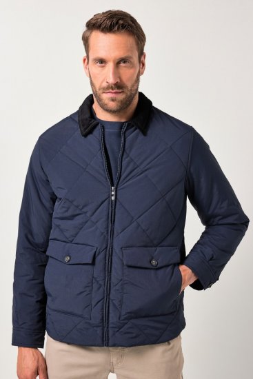JP1880 842790 Chaqueta bomber acolchada en material reciclado Azul marino - Chaquetas - Chaquetas Tallas Grandes 2XL-8XL