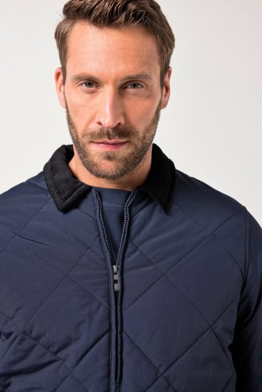 JP1880 842790 Chaqueta bomber acolchada en material reciclado Azul marino - Chaquetas - Chaquetas Tallas Grandes 2XL-8XL