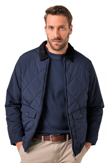 JP1880 842790 Chaqueta bomber acolchada en material reciclado Azul marino - Chaquetas - Chaquetas Tallas Grandes 2XL-8XL