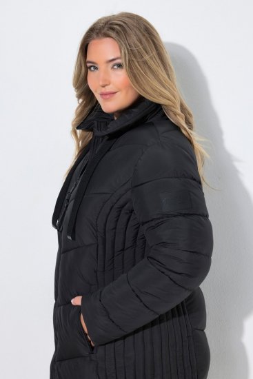Ulla Popken 842877 Chaqueta técnica Negro - Chaquetas - Chaquetas para mujer en tallas grandes