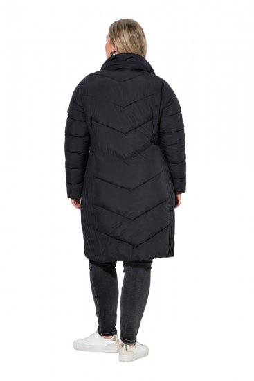 Ulla Popken 842877 Chaqueta técnica Negro - Chaquetas - Chaquetas para mujer en tallas grandes