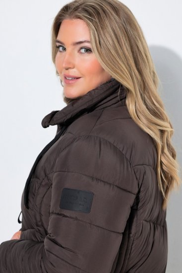 Ulla Popken 842877 Chaqueta técnica Verde oscuro - Chaquetas - Chaquetas para mujer en tallas grandes