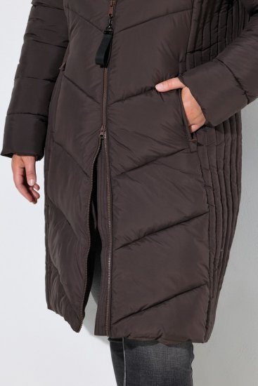 Ulla Popken 842877 Chaqueta técnica Verde oscuro - Chaquetas - Chaquetas para mujer en tallas grandes