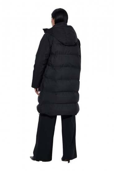 Ulla Popken SYMPATEX Triple Function Coat Black - Abrigos - Abrigos de talla grande