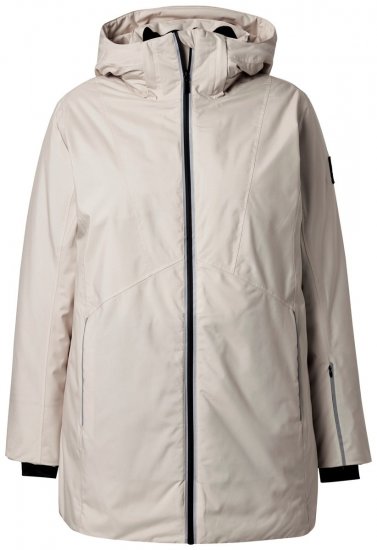 Ulla Popken 844034 Chaqueta técnica Champán - Chaquetas - Chaquetas para mujer en tallas grandes