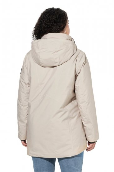 Ulla Popken 844034 Chaqueta técnica Champán - Chaquetas - Chaquetas para mujer en tallas grandes