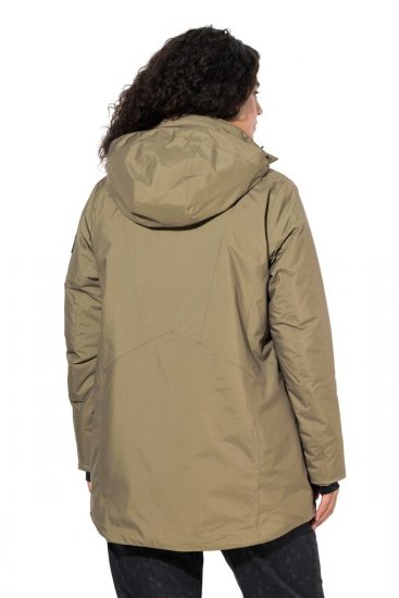 Ulla Popken 844034 Chaqueta técnica Caqui - Chaquetas - Chaquetas para mujer en tallas grandes