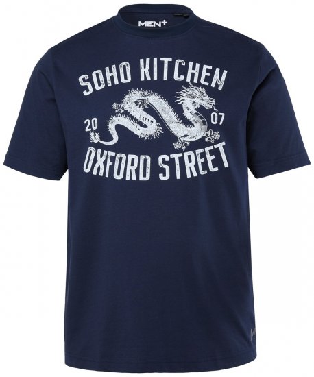 Men+ 298 Camiseta Soho Kitchen Azul marino - Camisetas - Camisetas - 2XL-14XL