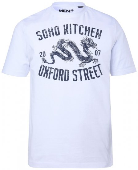 Men+ 298 Camiseta Soho Kitchen Blanco - Camisetas - Camisetas - 2XL-14XL
