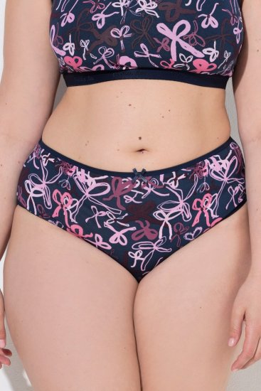 Ulla Popken 844495 Bragas pack de 5 Ciruela - Bragas - 