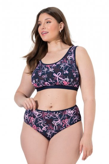 Ulla Popken 844495 Bragas pack de 5 Ciruela - Bragas - 