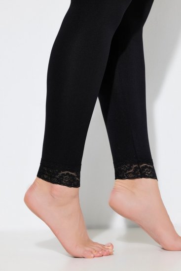 Ulla Popken 844563 Leggings de media Negro - Medias & calcetines - 