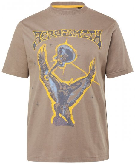 JP1880 844644 Aerosmith Camiseta Taupe oscuro - Camisetas de bandas - Camisetas de bandas de música