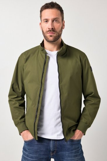 JP1880 844652 Chaqueta bomber con botones a presión Caqui - Chaquetas - Chaquetas Tallas Grandes 2XL-8XL