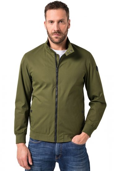 JP1880 844652 Chaqueta bomber con botones a presión Caqui - Chaquetas - Chaquetas Tallas Grandes 2XL-8XL