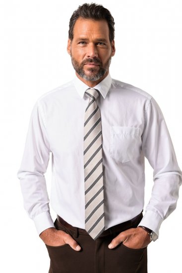 JP1880 Silk Tie Extra Long with Stripes - Corbatas y pajaritas - 