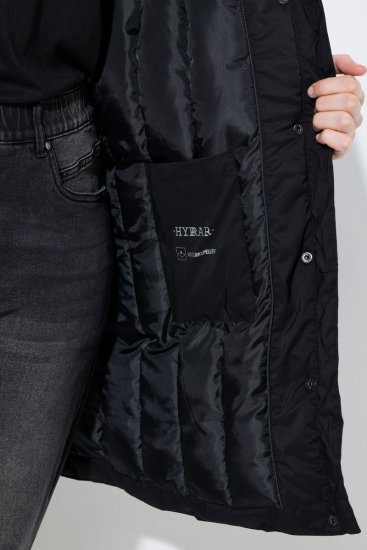 Ulla Popken 845111 Parka Negro - Abrigos - Abrigos de talla grande