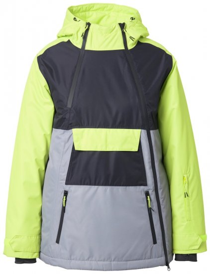 Ulla Popken 845115 Abrigo técnico Gris - Abrigos - Abrigos de talla grande